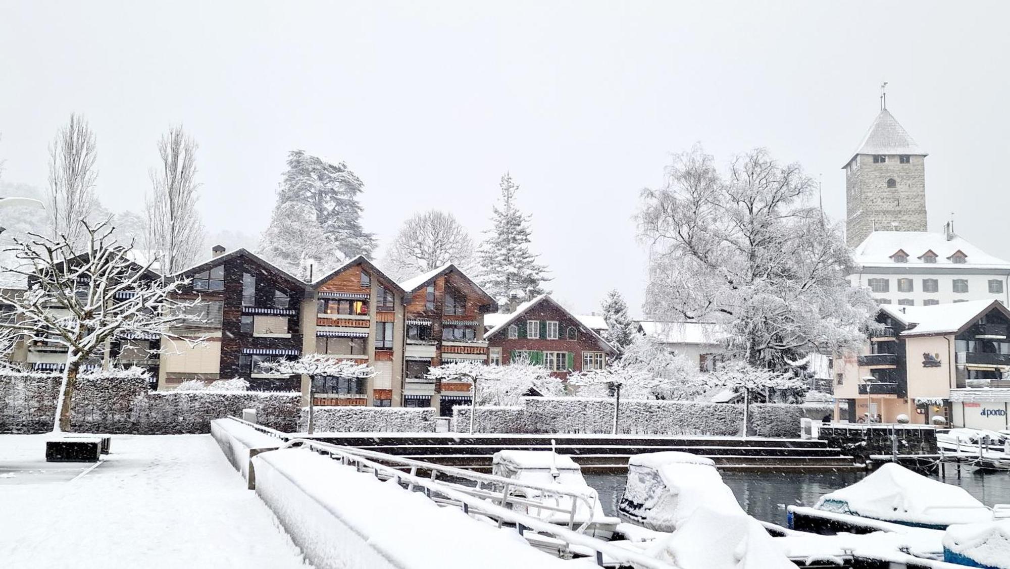 Ferienwohnung Ankerplatz Spiez Kültér fotó