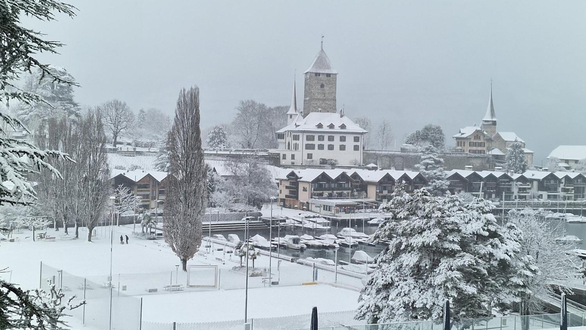 Ferienwohnung Ankerplatz Spiez Kültér fotó